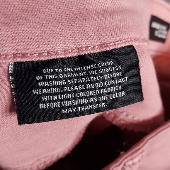 Buffalo David Bitton Havana 18/38 High Rise Soft Stretch Ankle Skinny Pink - Picture 12 of 13